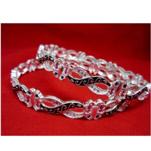 Silver 925 dailywear bangles sk925-22