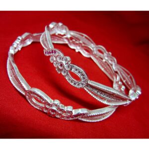 Silver 925 dailywear bangles sk925-20