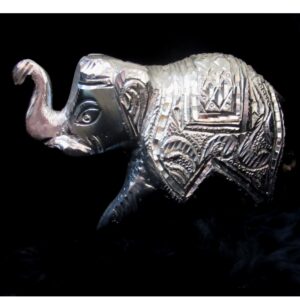 Metal 2 pair of elephant (hathi) washable & unbreakable hdm-14,15