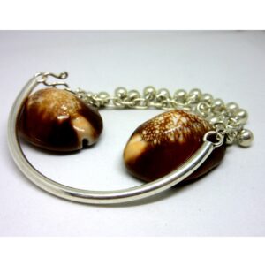 Silver 925 onesided ghunghru bracelet sb925-10