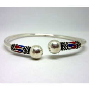 Silver 925 morder meena oxidised bracelet sb925-2