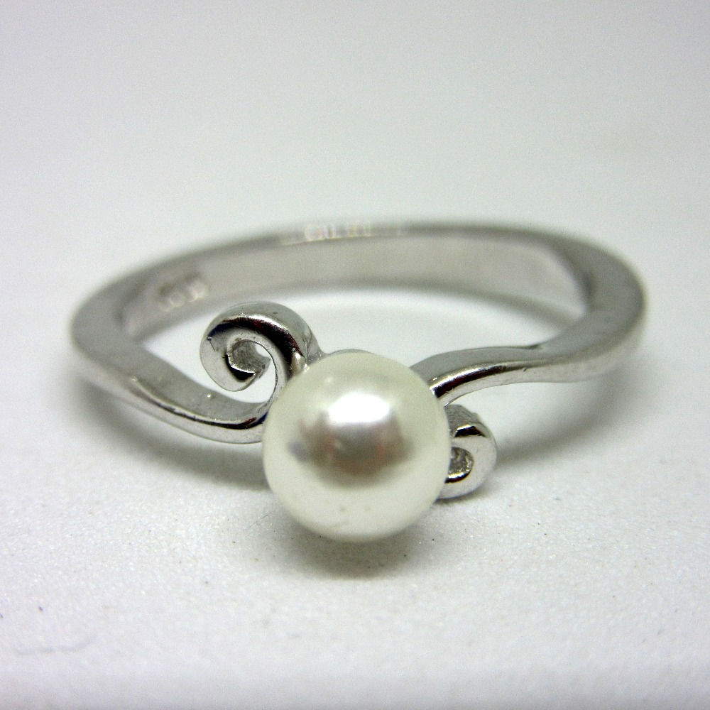 Silver 925 pearl ring sr925-253