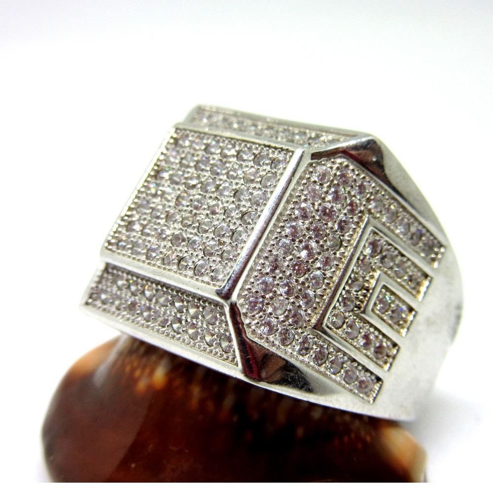 Silver 925 royal classic ring for gents sr925-9 - Image 2