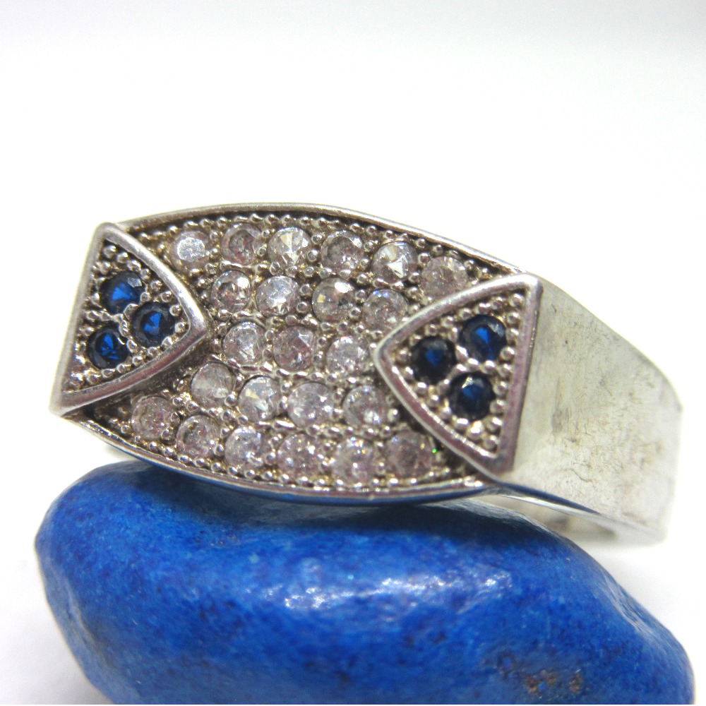 Silver 925 dailywear ring for gents sr925-110 - Image 2