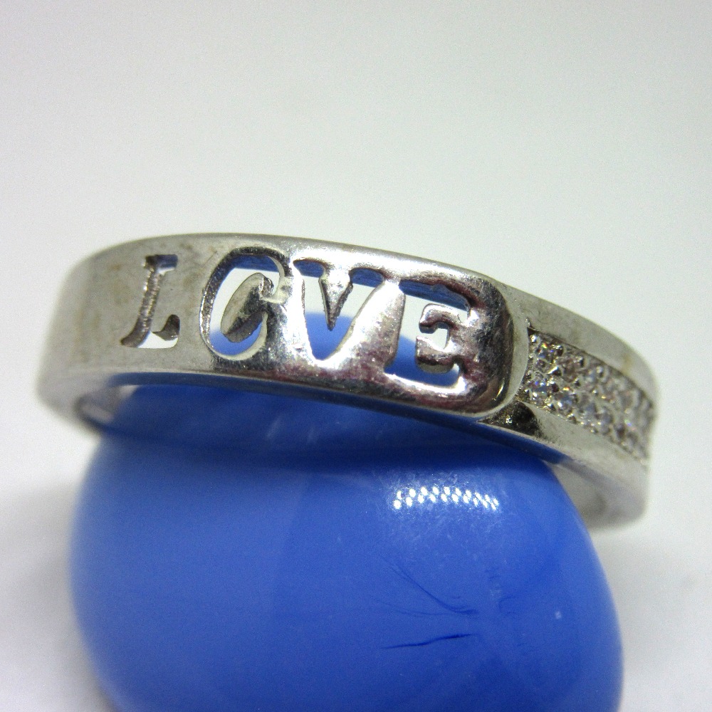 Silver 925 love cutting ring sr925-1 - Image 2