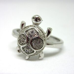 Silver 925 tortoise ring sr925-24