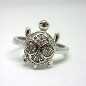Silver 925 tortoise ring sr925-24