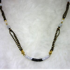 Gold fancy mangalsutra dokiya