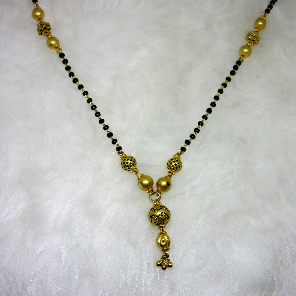 Gold oxidize mangalsutra dokiya