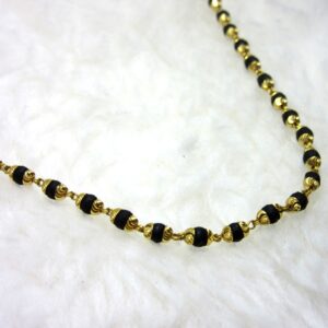 Gold tulsi mala