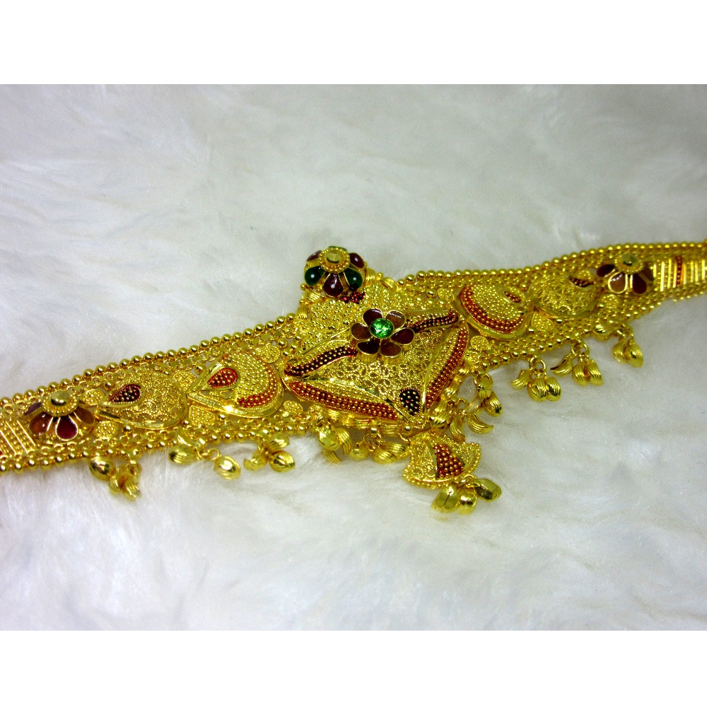 Bridal Gold Hm916 Broad Belt Culcutti Lokit - Image 2