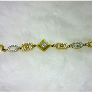 Gold Fancy Diamond Ledies Bracelet