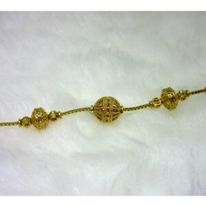 Gold Ball Design Fancy Ledies Bracelet