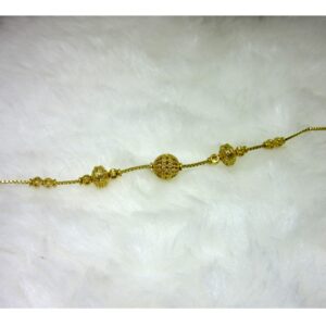 Gold Ball Design Fancy Ledies Bracelet
