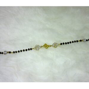 Gold Unique MS Black Moti Ledies Bracelet