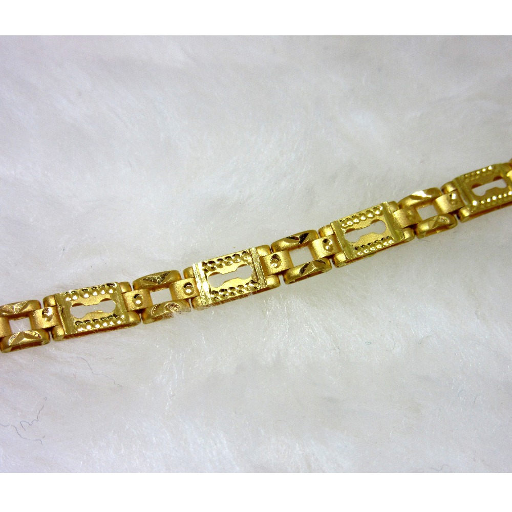 Gold dailywear gents bracelet - Image 2