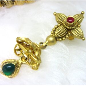 Special bridal gold hm916 jadtar chokker set