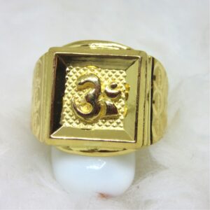 Gold rectangle om ring
