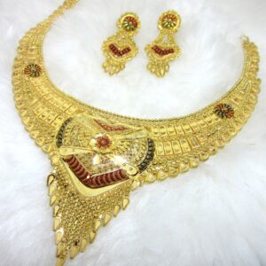 Simple Handmade Broad Yellow Gold hm916 Neckwear set