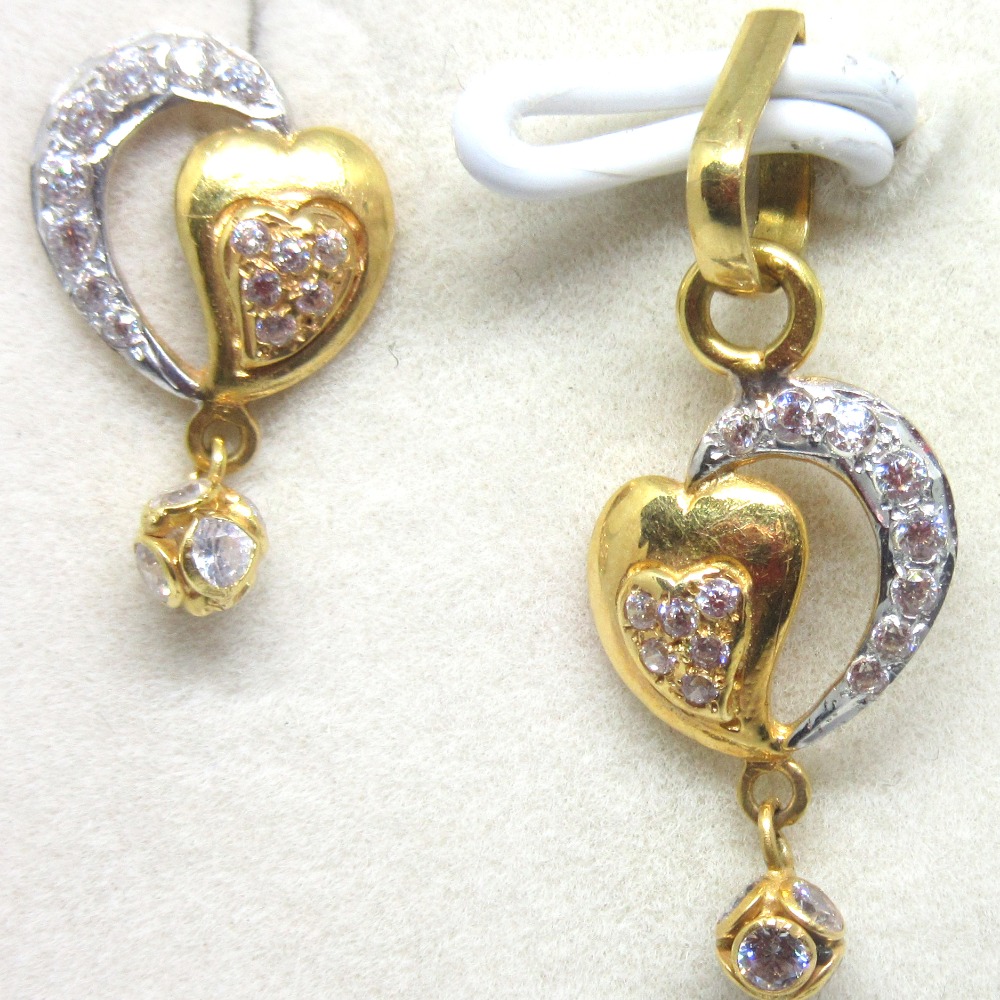 916 Gold pendant set - Image 2