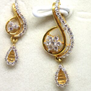 916 Gold Designer pendant set