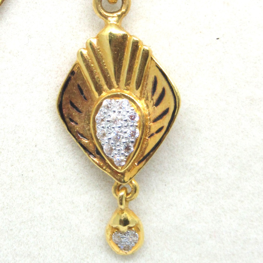 22kt gold hallmark pendant set - Image 2