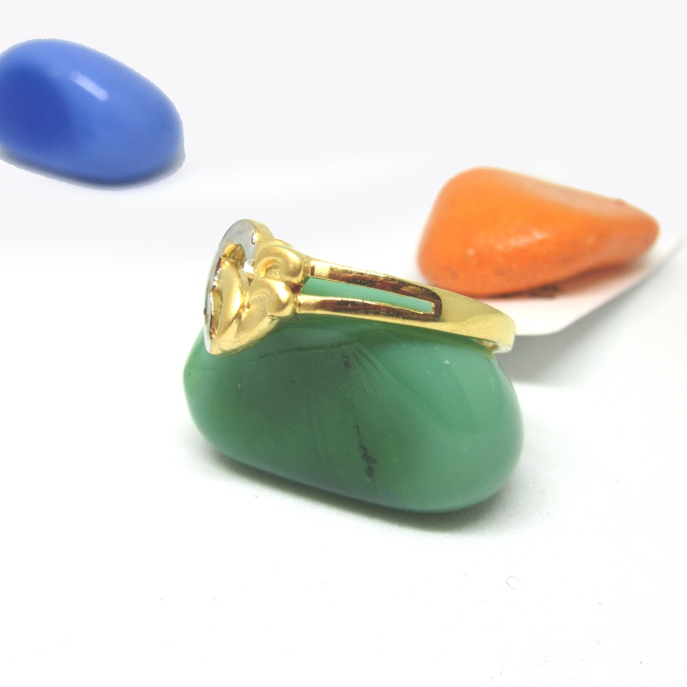Gold hm916 Heart Shaped Casting ring - Image 2