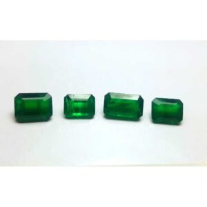 9ct rectangle green emerald-panna