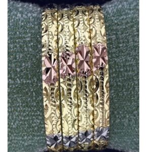 Punching Gold Plated Bangles