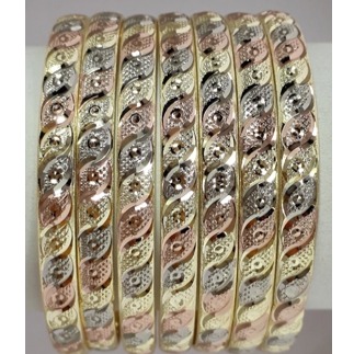 Casual Wear Handmade Meena Bangles - Image 5
