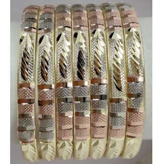 Casual Wear Handmade Meena Bangles - Image 3