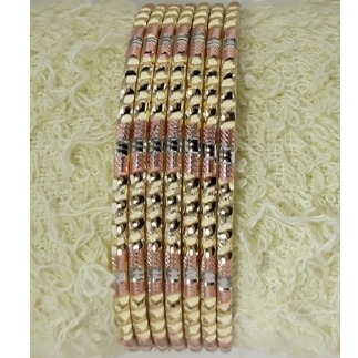Punching Gold Plated Bangles - Image 4