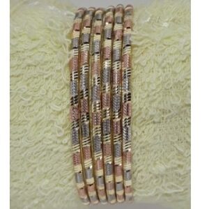 Punching Gold Plated Bangles