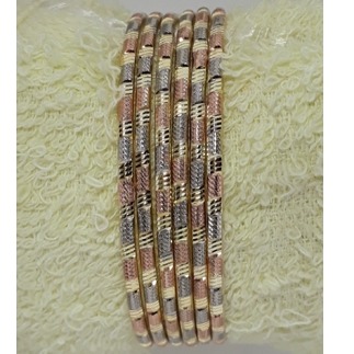 Punching Gold Plated Bangles - Image 3