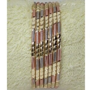 Punching Gold Plated Bangles