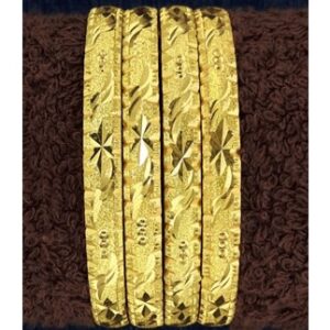 Plain Gold Daily Wear Bangles