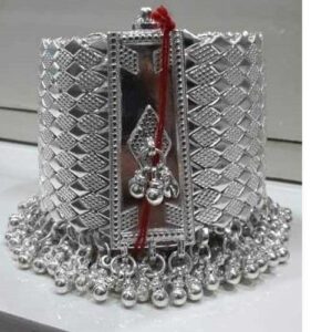 Handmade Silver Jashti Payal