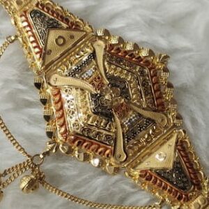 22k gold lockit affected design