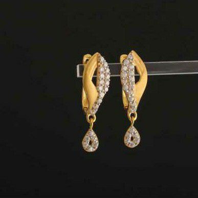 22k gold butii white stone - Image 3
