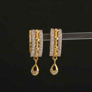 22k Gold Diamond  Buti