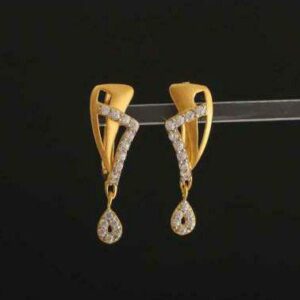 22k Gold Daimand Buti