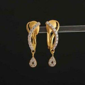 22k Gold Diamond Buti