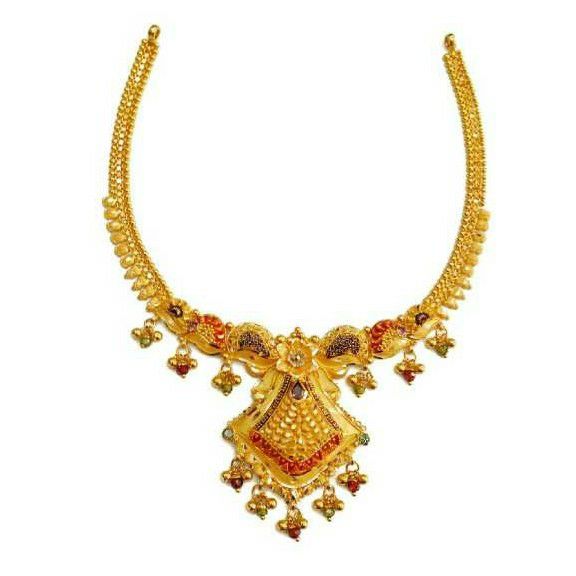 22k Gold Necklace Set