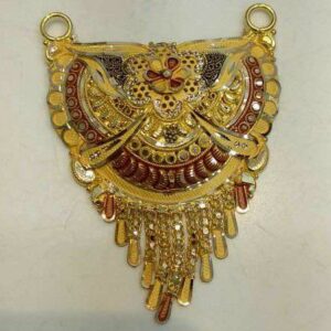 Gold mangalsutra Pendant