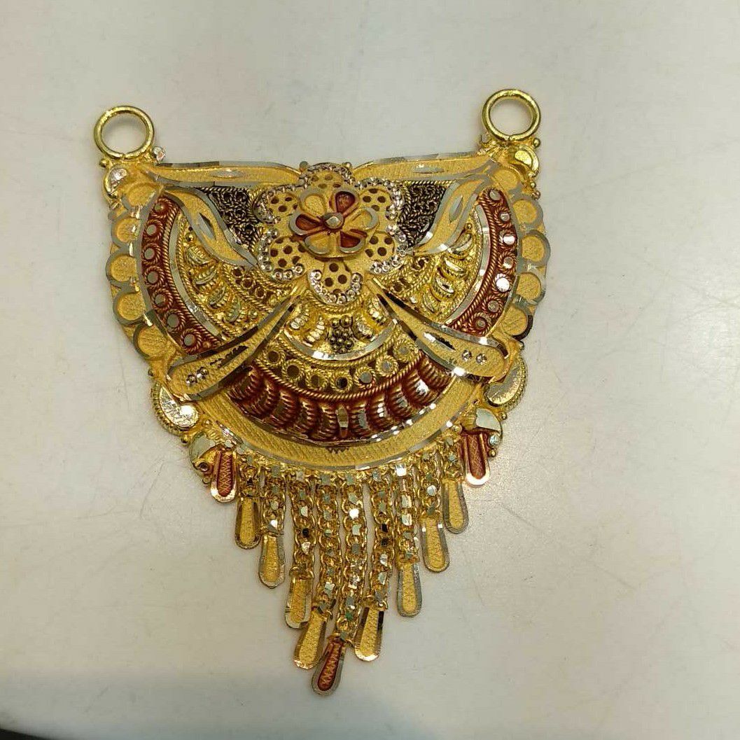 Gold mangalsutra Pendant