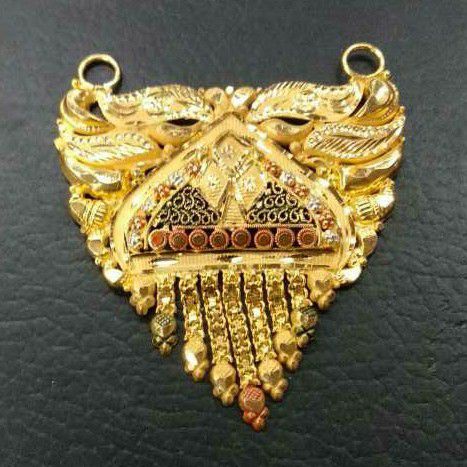 Gold Mangalsutra Pendant - Image 3