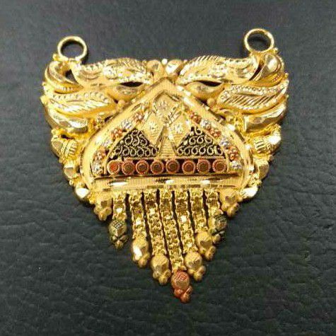 Gold Mangalsutra Pendant - Image 2