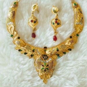 Gold Necklace Set Butii Fancy