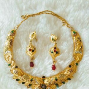 Gold Necklace Set Butii Fancy