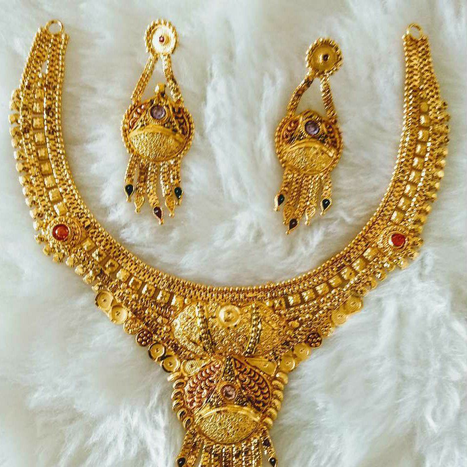 Gold Great Necklace Set Butii - Image 2